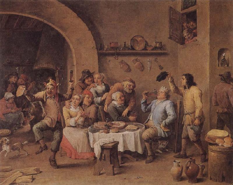 TENIERS, David the Younger Twelfth Night